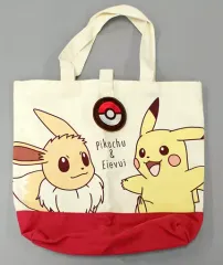 【中古】雑貨 ピカチュウ＆イーブイ プレミアムバッグベルト付トートバッグ 「ポケットモンスター」