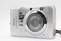 [Return Guarantee] [Conveniently uses AA batteries] Nikon Coolpix L20 3.6x Compact Digital Camera s5793