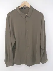 ◇ HARE ハレ カジュアル シンプル ビックシルエット 長袖 シャツ サイズＭ カーキ メンズ P  【1307150008719】
