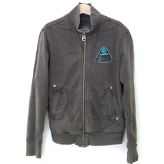 ディーゼル ブルゾン ミリタリージャケット アウター スウェット キッズ 男の子用 Sサイズ グレー DIESEL 【中古】