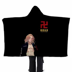 即購入OK　東京卍リベンジャーズ風 昼寝 毛布 薄い 毛布 ブランケット ベッド 寝具 グッズ ひざ掛け毛布 ブランケット キャラクターグッズ