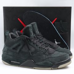 28.5cm NIKE × KAWS Air Jordan 4 Retro Black