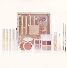 【迅速発送】HiVi フル美容メイクアップ 8点セット化粧品口紅4本、アイブロウペンシル2本、コンシーラー1本、チーク1個、アイシャドウパレット1個 長持ち メイクアップセット 初心者 人気化粧品セット ハロウィン クリスマス 新年 誕生日 お祝い日 贈り物