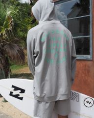 【SALE】2024春夏 新品【BILLABONG/ビラボン】【CHILLWEAR】 SOFTTY 水陸両用ラッシュパーカー GRH メンズ BE011-863