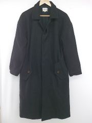 ■ EMMA CLOTHES 엠마 클로즈 심플 캐주얼 긴팔 발마칸 코트 사이즈 F 블랙 맨즈 E [1305300008107]