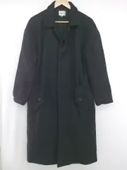 ■ EMMA CLOTHES エマ クローズ シンプル カジュアル 長袖 バルマカーン コート サイズ F ブラック メンズ E  【1305300008107】のサムネイル