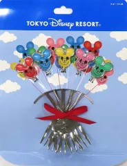 【中古】カトラリー ミッキーマウス(バルーン) フォーク5本セット 「ディズニー」 東京ディズニーリゾート限定