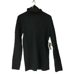 テットオム TETE HOMME ダイヤ柄 タートルネック ニット メンズ  Lのサムネイル