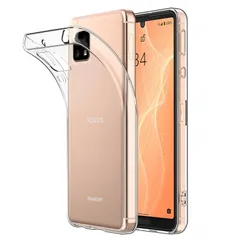 【在庫処分】sense5G 対応 AQUOS ケース AQUOS sense4 lite sense4 対応 クリアケース シリコン AQUOS ソフト 透明 TPU ケース 超薄型 軽量 落下防止 衝撃吸収 SH-41A 擦り傷防止 AQUOS sens