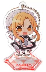 [중고] 키홀더 마스코트 (캐릭터) 아스나 [극장판 소드 아트 온라인 -오디널 스케일-×animatecafe 트레이딩 아크릴 스탠드 키홀더]