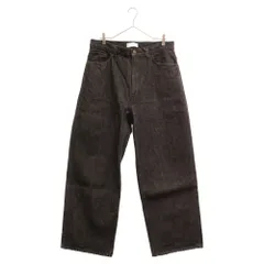 FACETASM (ファセッタズム) BIG HEART PANTS FNT-PT-U06 ビッグハート デニムパンツ ブラックのサムネイル