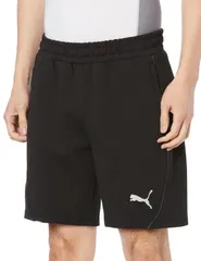 【新品・2営業日で発送】PUMA プーマ TEAMFINAL_カジュアル_ショーツ (659333) 色 : PUMA_BLACK サイズ : XXL 