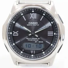 CASIO カシオ ウェーブセプター WVA-M630 マルチバンド6 タフソーラー 電波ソーラー 腕時計 美品 中古 / 11509 HM