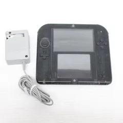 ニンテンドー2DS クリアブラック ケース、充電器付きゲーム