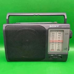 SONY ポータブルラジオ【ICF-801】AM・FMラジオ