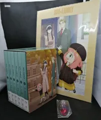 アニメBlu-ray 【アニメイト特典2点付】SPY×FAMILY 初回生産限定版 1期全6巻セット