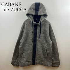 CABANE de ZUCCA archive wool bomber zip hoodie M CZ64JC660