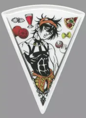 【中古】皿・ボウル ナランチャ・ギルガ ピッツァプレート 「一番くじ ジョジョの奇妙な冒険 GOLDEN WIND」 J賞 