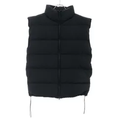 PROVOKE プロヴォーク Big shoulder down best ジップアップナイロンダウンベスト ブラック 305111