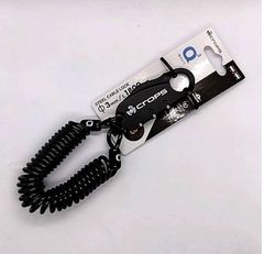 ☆新品未使用「送料込」crops//Q3 ブラック//自転車カギ//ワイヤーロック//クロップス