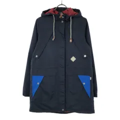 バートン スノーボード ジップジャケット S ネイビー系 BURTON 裏メッシュ フード スノボ コート レディースのサムネイル