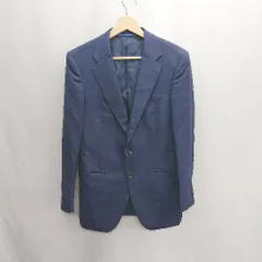 ◇ Θ nano&co ナノアンドコー nano universe 長袖 ジャケット サイズ44 ネイビー系 メンズ E  【1503050045919】