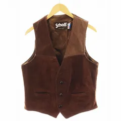 Schott スエードブラウンベスト！ 2025年最新】schott スウェードベストの人気アイテム - メルカリ