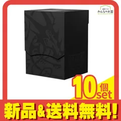 ドラゴンシールド デッキケース Deck Shell-Shadow Black 1個入 10個セット まとめ売り
