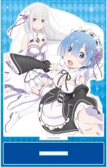 【中古】アクリルスタンド・アクリルパネル エミリア＆レム アクリルキャラスタンド 「Re：ゼロから始める異世界生活」
