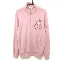 ☆特価☆アダバット ハイネックセーター ピンク ハーフジップ