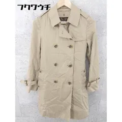 ■ ◎ IENA SLOBE SLB イエナ スローブ 長袖 ライナー付きトレンチ コート サイズ38 ベージュ レディース  【中古】 【1002801761158】