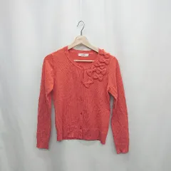 ◇ ⊇ GALLERY VISCONTI ギャラリービスコンティ 長袖 カーディガン サイズ2 オレンジ系 レディース E  【1503060000144】