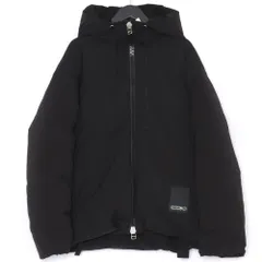 状態良oamc オーエーエムシー　19AW LITHIUMDOWNJACKET OAMC Lithium ジッパー フード付き ジャケット ブラック (OAMC