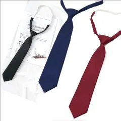 スクールネクタイ ワンタッチ ネクタイ ゴムネクタイ 女子高生 制服 中学生 高校生 学生 制服りぼん JK制服 セーラー服 男女兼用 スクールリボン ワンタッチ リボン ハネクトーン ブレザー リボン 入学式 卒業式 入園式