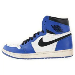 NIKE (ナイキ) AIR JORDAN 1 RETRO HIGH OG GAME ROYAL 555088-403 エアジョーダン1 ゲームロイヤル ハイカットスニーカー ブルー/ホワイト US10/28cm