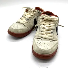 Nike SB ナイキエスビー スニーカー Dunk Low Pro Hennessy BQ6817-100 ダンク ロー プロ ヘネシー シューズ 26cm ベージュ 靴 B14969◆