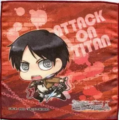 【中古】タオル・手ぬぐい(キャラクター) A.エレン・イェーガー ミニタオル 「進撃の巨人」