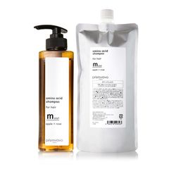 prismvovo （プリズムボボ）【2点セット】アミノシャンプー モイスト ボトル 300ml & 詰め替え用 500ml　美容室専売品