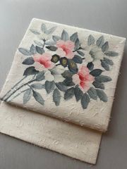 麻名古屋帯 桐山紫香作 手描き「ほおずき」 - メルカリ