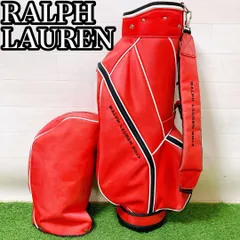 ポロ　ラルフローレン　キャディバッグ　赤茶　5分割 POLO RALPH LAUREN - ラルフローレン Ralph Lauren キャディ