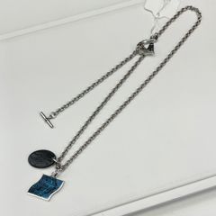 未使用品◎HERMESエルメス　ネックレス/パラード/メンズ
