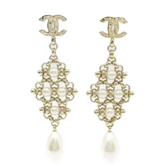 シャネル フェイクパール ピアス ピアス