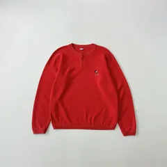 80s USA製　ミッキー　刺繍　ヘンリーネック　ワンポイント　スウェット　トレーナー　Disney mickey sweat shirt　R2113