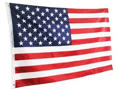 アメリカ国旗EMERSON FLAG1988年フィシャーマンズワーフサイン入りメイドインUSAフラッグ