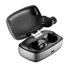 在庫セール 3Dプリンターで成形されたEPZ S350T・IPX7完全防水・リモコン・マイク対応 ・本体11時間再生・ 片耳4.6g・インナーイヤー型完全ワイヤレスイヤホン BLACK