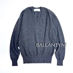 美品 カシミヤ100% バランタインカシミヤ クルーネックニット 42 ネイビー 楽天市場】BALLANTYNE バランタイン カシミヤクルーネックニット