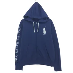 古着 ラルフローレン Ralph Lauren POLO RALPH LAUREN ビッグポニー スウェットフルジップパーカー メンズM相当/eaa421926