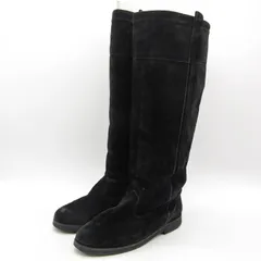 ハッシュパピー ブーツ スウェード ブランド シューズ 靴 日本製 黒 レディース 4.5サイズ ブラック Hush Puppies 【中古】のサムネイル