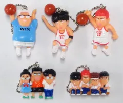 【中古】キーホルダー・マスコット(キャラクター) 全5種セット 「SLAM DUNK-スラムダンク- スラムスイング7」のサムネイル