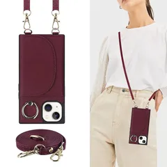 Cavor iPhone11 Pro Max手帳型ケースiPhone11 Pro Maxショルダー スマホケースiPhone11 Pro Maxスマホ 携帯ケース背面ポケット付き肩掛け 斜めがけショルダー クロスボディ肩掛け首かけ 斜めがけ アイフォン11 1